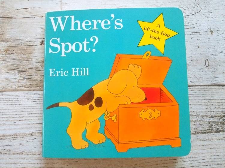 英語仕掛け絵本「Where's Spot?」表紙