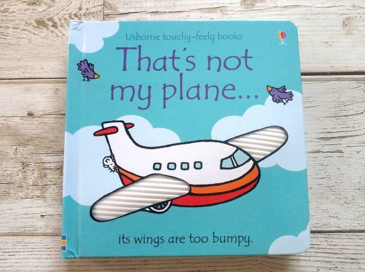 英語仕掛け絵本「That's not my plane...」表紙